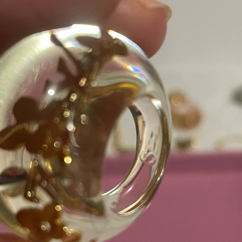 Louis Vuitton Clear Inclusion Ring 🤍 - Picture 5 of 6